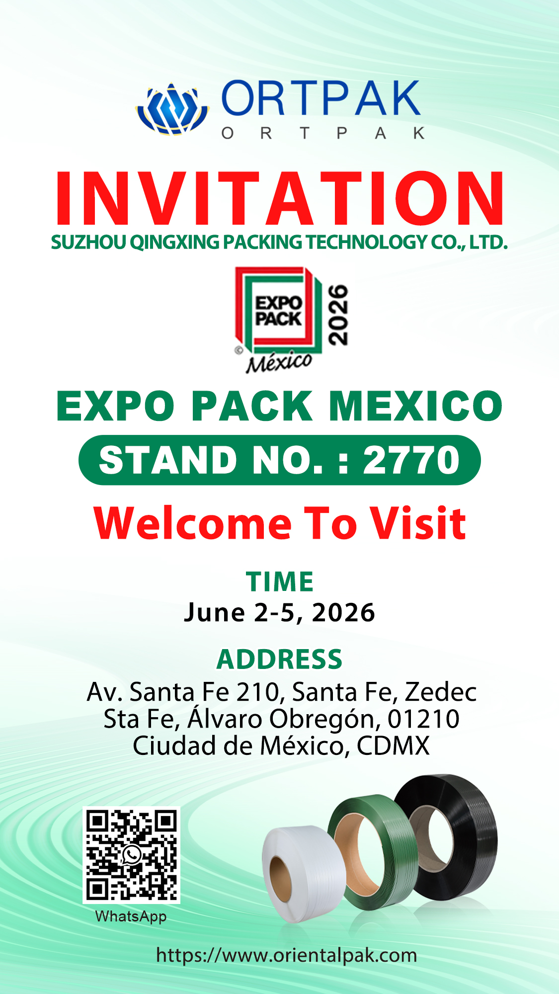 EXPO PACK MEXICO INVITATION EXPO PACK MEXICO INVITATION