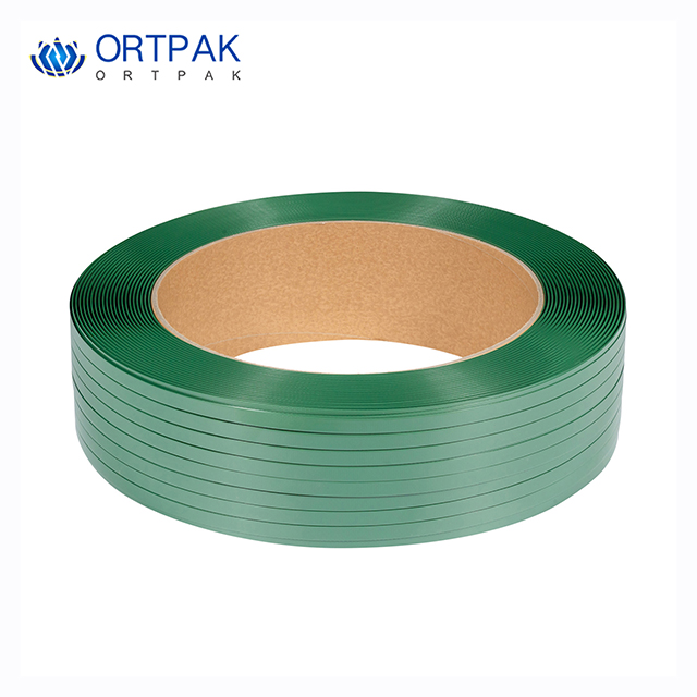 Plastic Black Green Embossed Pet Strap Polyester Strapping for Manual Tools Use