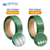 Plastic Black Green Embossed Pet Strap Polyester Strapping for Manual Tools Use