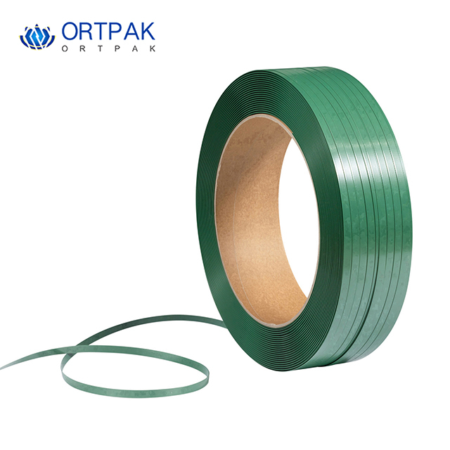 Plastic Black Green Embossed Pet Strap Polyester Strapping for Manual Tools Use