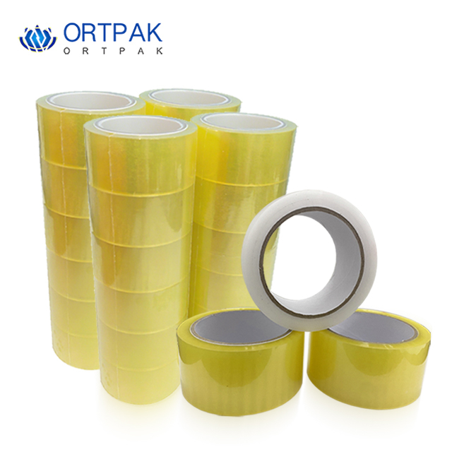 Transparent Packing Tape, high viscosity and durable, available in multiple specifications and colors, Customizable