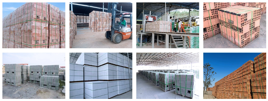 Application of PET STRAPPING in Cement Brick Factories
