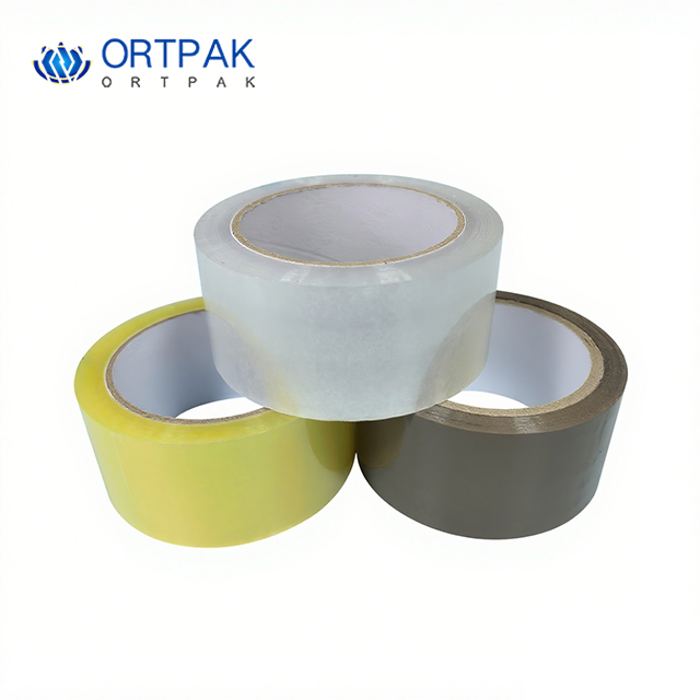 Transparent Packing Tape, high viscosity and durable, available in multiple specifications and colors, Customizable
