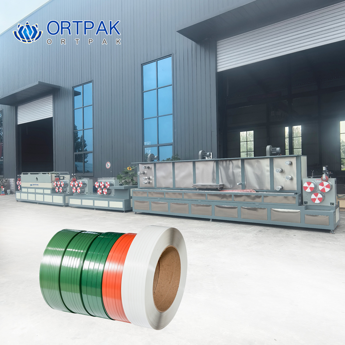 Plastic Pet/PP Strap Thermal Break/Insulation Strap/Strapping Packing Belt Extrusion Production Machine Line